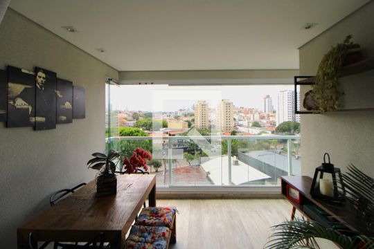 Sala / Cozinha - Varanda de apartamento à venda com 2 quartos, 64m² em Jardim São Paulo(zona Norte), São Paulo