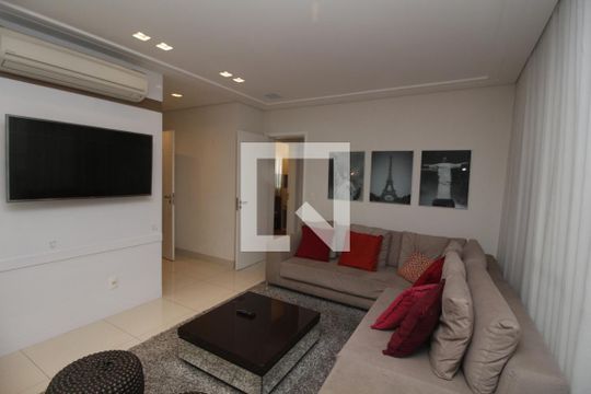 Sala de TV de apartamento para alugar com 3 quartos, 135m² em Vila Carrão, São Paulo