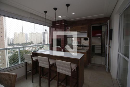 Varanda de apartamento para alugar com 3 quartos, 135m² em Vila Carrão, São Paulo