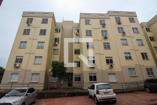 Fachada do bloco de apartamento à venda com 2 quartos, 43m² em Glória, Porto Alegre