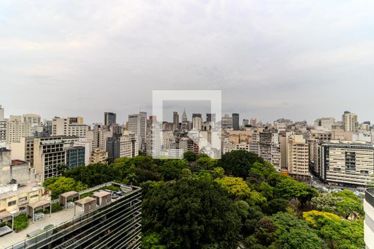 Vista do Studio de kitnet/studio para alugar com 1 quarto, 24m² em Santa Ifigênia, São Paulo