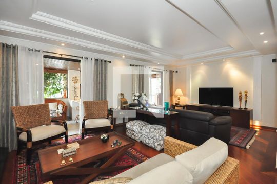 Sala de apartamento à venda com 3 quartos, 230m² em Vila Andrade, São Paulo