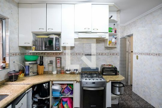 Cozinha de casa à venda com 4 quartos, 232m² em Osvaldo Cruz, São Caetano do Sul