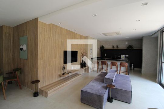 Área Comum - Salão de Festas de kitnet/studio à venda com 1 quarto, 22m² em Indianópolis, São Paulo