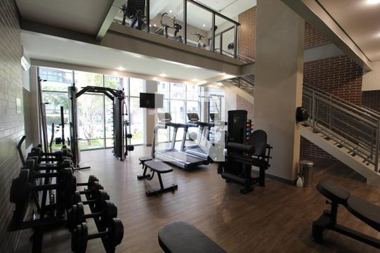 Área Comum - Academia de kitnet/studio à venda com 1 quarto, 22m² em Indianópolis, São Paulo