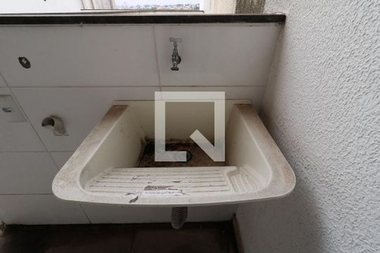 Cobertura - Área de Serviço / Tanque de apartamento à venda com 2 quartos, 100m² em Jardim das Maravilhas, Santo André