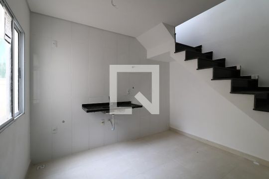 Cozinha de apartamento à venda com 2 quartos, 100m² em Jardim das Maravilhas, Santo André