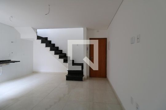 Sala de apartamento à venda com 2 quartos, 100m² em Jardim das Maravilhas, Santo André