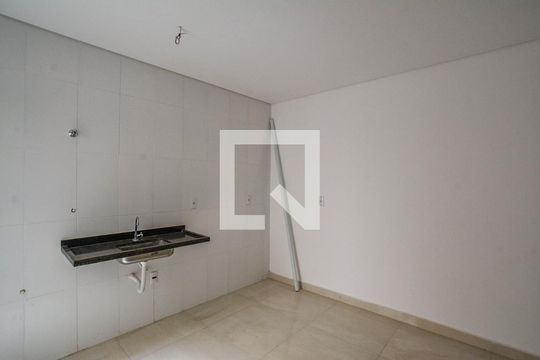 Cozinha de apartamento à venda com 2 quartos, 56m² em Jardim das Maravilhas, Santo André
