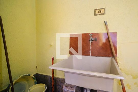 Área de serviço de casa para alugar com 1 quarto, 100m² em Vila Vivaldi, São Bernardo do Campo