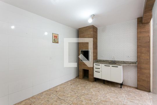 Área de Serviço e Churrasqueira de casa para alugar com 2 quartos, 90m² em Vila Beatriz, São Paulo