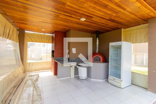Área comum - Churrasqueira de apartamento para alugar com 1 quarto, 38m² em Maranhão, Cotia