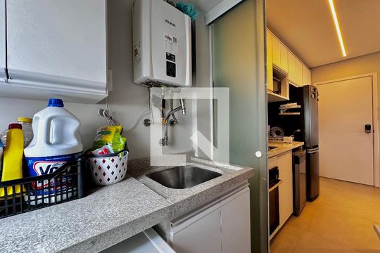 Área de Serviço de apartamento à venda com 2 quartos, 66m² em Campo Belo, São Paulo