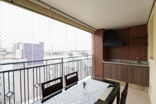Varanda Gourmet de apartamento para alugar com 1 quarto, 46m² em Santana, São Paulo