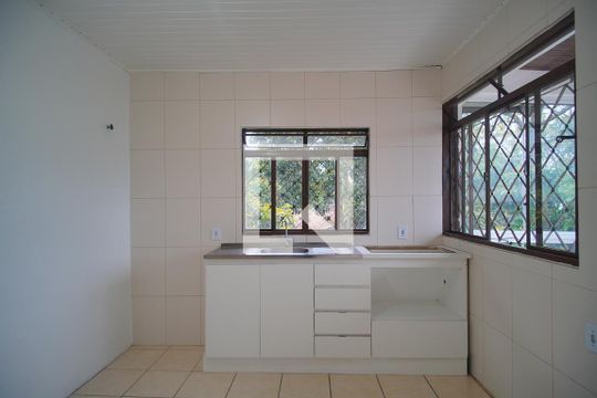 Cozinha de casa para alugar com 2 quartos, 80m² em Ideal, Novo Hamburgo