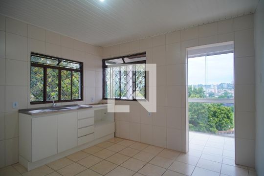 Cozinha de casa para alugar com 2 quartos, 80m² em Ideal, Novo Hamburgo