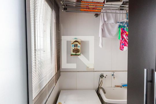 Área de Serviço de apartamento à venda com 3 quartos, 200m² em Santa Maria, Santo André