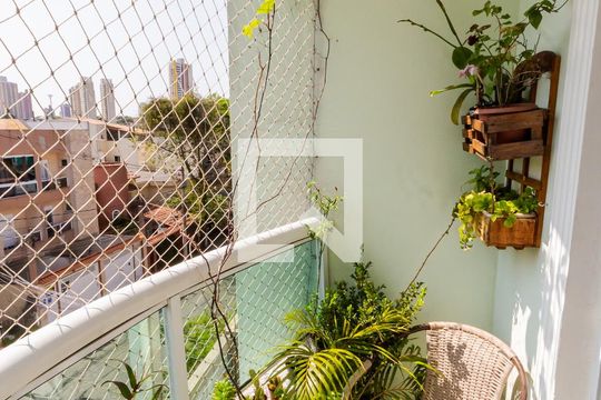Varanda da Suíte de apartamento à venda com 3 quartos, 200m² em Santa Maria, Santo André