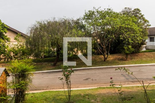 Vista da Sala de casa de condomínio para alugar com 7 quartos, 575m² em Alphaville, Santana de Parnaíba