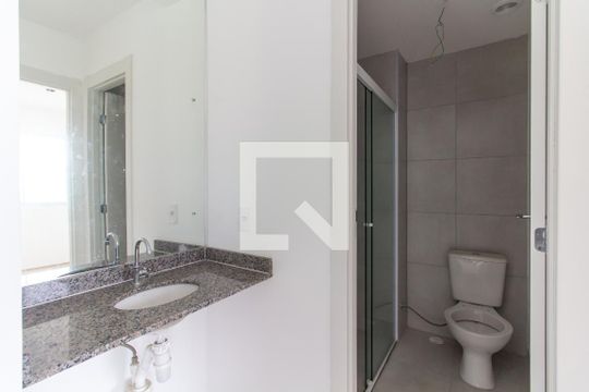 Banheiro de apartamento à venda com 2 quartos, 38m² em Várzea da Barra Funda, São Paulo