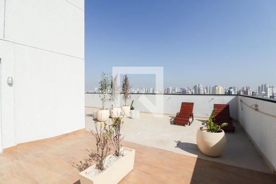 Terraço de apartamento à venda com 1 quarto, 32m² em Vila Paulicéia, São Paulo