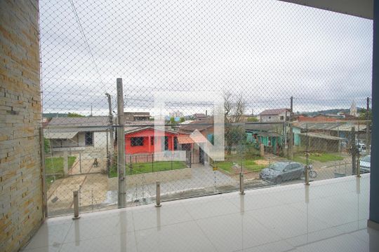 varanda da suite de casa à venda com 3 quartos, 220m² em Santo Afonso, Novo Hamburgo