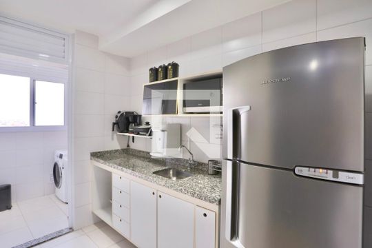 Cozinha de apartamento à venda com 1 quarto, 31m² em Brás, São Paulo