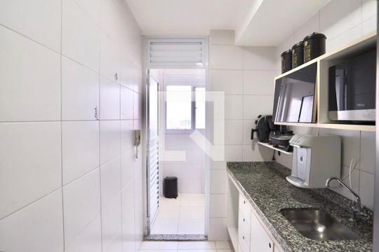 Cozinha de apartamento à venda com 1 quarto, 31m² em Brás, São Paulo