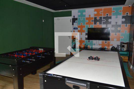 Área comum de kitnet/studio para alugar com 1 quarto, 27m² em Vila Dom Pedro I, São Paulo