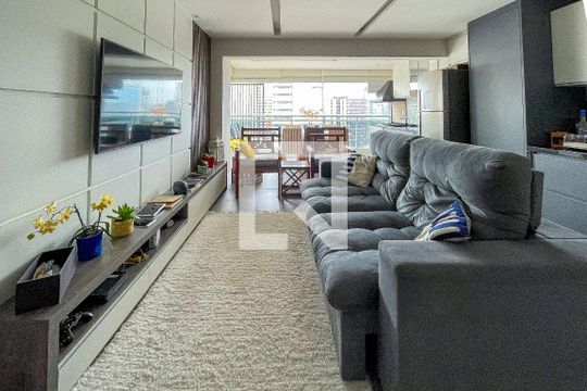 Sala de apartamento à venda com 2 quartos, 74m² em Pinheiros, São Paulo