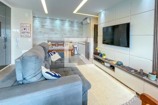 Sala de apartamento à venda com 2 quartos, 74m² em Pinheiros, São Paulo