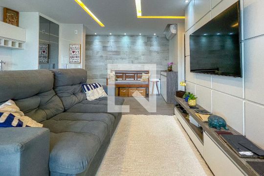 Sala de apartamento à venda com 2 quartos, 74m² em Pinheiros, São Paulo