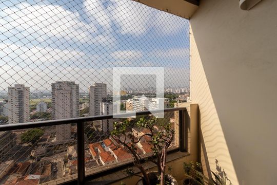 Varanda da Sala de apartamento para alugar com 3 quartos, 122m² em Vila Ester (zona Norte), São Paulo