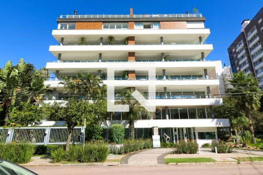 Fachada de apartamento à venda com 3 quartos, 177m² em Menino Deus, Porto Alegre