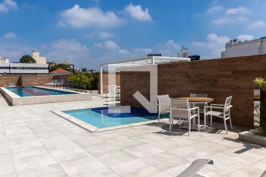 Área comum - Piscina de apartamento à venda com 1 quarto, 29m² em Parada Inglesa, São Paulo