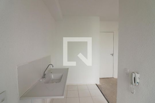 Cozinha e Área de Serviço de apartamento à venda com 2 quartos, 44m² em Jardim São Savério, São Bernardo do Campo