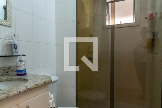 Banheiro de apartamento para alugar com 2 quartos, 54m² em Assunção, São Bernardo do Campo