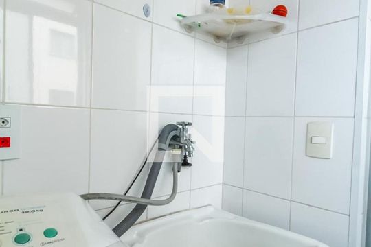 Área de Serviço de apartamento para alugar com 2 quartos, 54m² em Assunção, São Bernardo do Campo