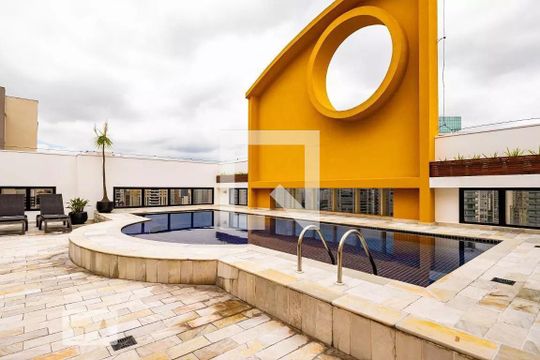 Área comum - Piscina de apartamento para alugar com 1 quarto, 35m² em Vila Uberabinha, São Paulo