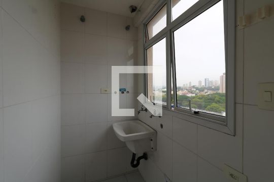 Área de Serviço de apartamento para alugar com 2 quartos, 70m² em Vila Alzira, Santo André