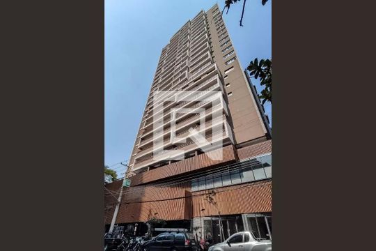Fachada de apartamento para alugar com 1 quarto, 32m² em Vila Gumercindo, São Paulo