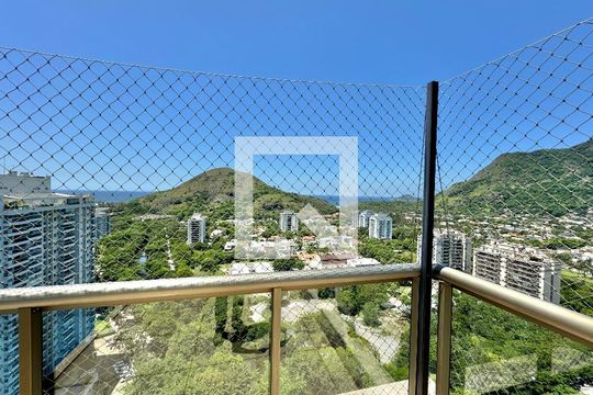 Varanda / Terraço de apartamento à venda com 3 quartos, 161m² em Recreio dos Bandeirantes, Rio de Janeiro