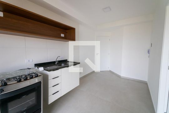 Cozinha de apartamento para alugar com 1 quarto, 30m² em Jardim Ângela (zona Leste), São Paulo