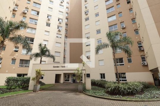 Fachada do bloco de apartamento à venda com 3 quartos, 77m² em Marechal Rondon, Canoas