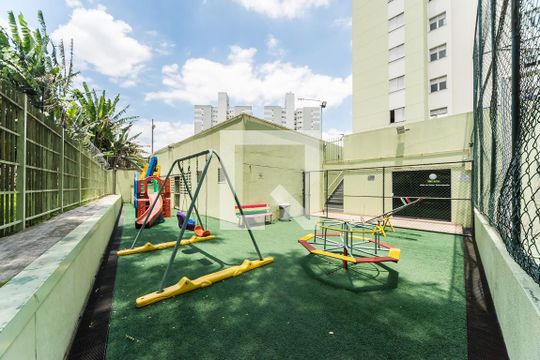 Área comum - Playground de apartamento à venda com 2 quartos, 55m² em Vila Valparaíso, Santo André