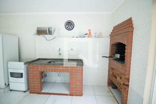 Área comum - Churrasqueira de apartamento à venda com 2 quartos, 55m² em Vila Valparaíso, Santo André