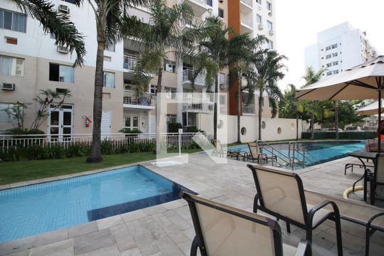 Piscina de apartamento para alugar com 2 quartos, 60m² em Anil, Rio de Janeiro