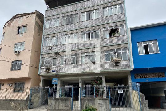 Fachada de apartamento à venda com 1 quarto, 40m² em Bonsucesso, Rio de Janeiro