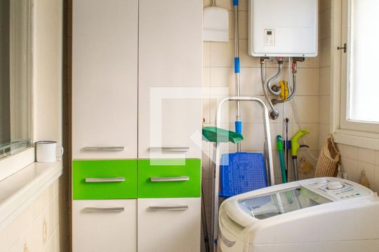 Área de Serviço de apartamento à venda com 3 quartos, 148m² em Menino Deus, Porto Alegre