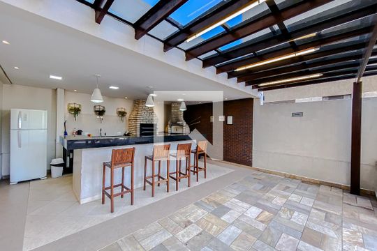 Área comum de apartamento para alugar com 2 quartos, 56m² em Vila Regente Feijó, São Paulo